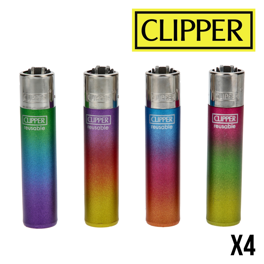 CLIPPER METALLIC TRIPLE GRADIENT X4