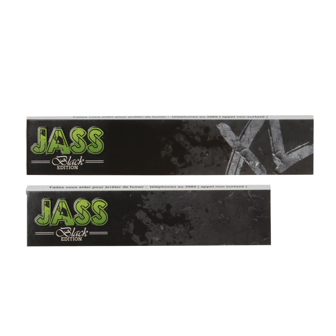 JASS Slim Black Edition XL Lots 10 Carnets de Feuilles à Roule King Size Slim 