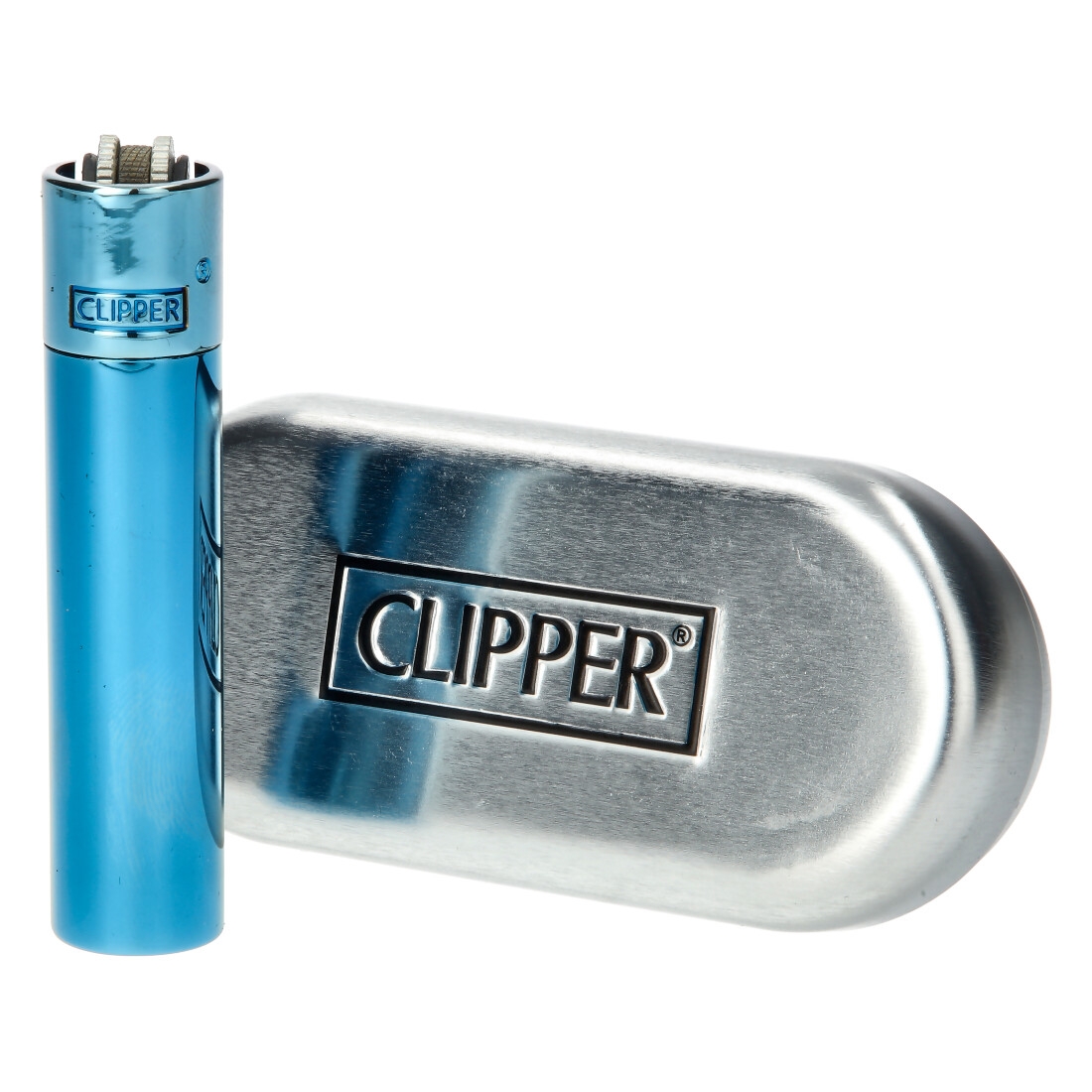 Briquet Clipper Métal - acheter pas cher briquet clipper metal
