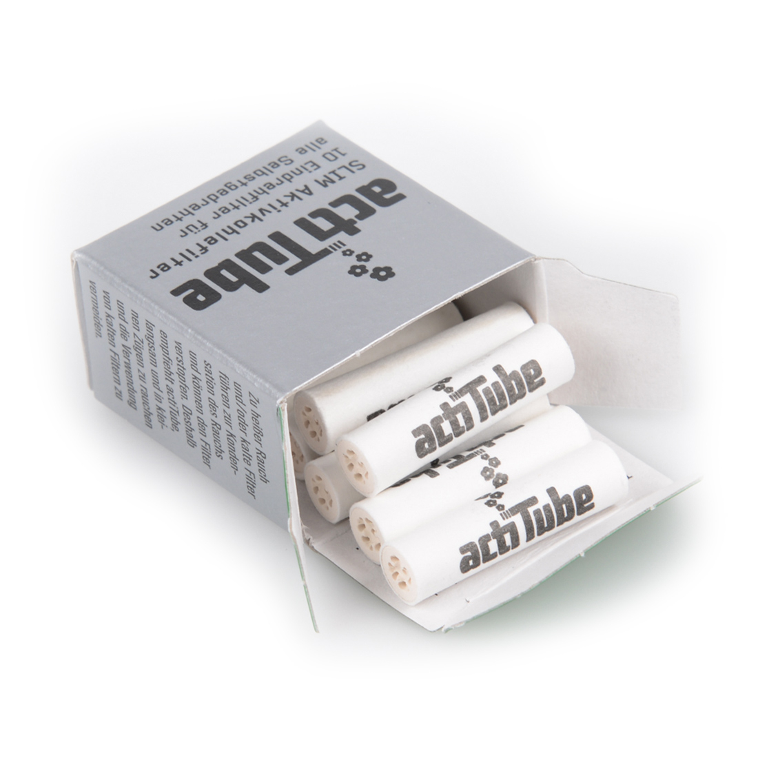 actiTube - Kit de filtres à charbon actif Slim - 7,1 mm - Avec étui, 10x50  (500) : : Gros électroménager