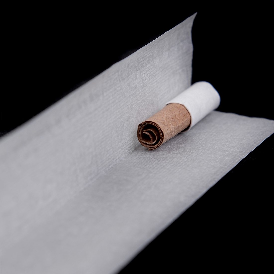 Les filtres pour cigarette en carton, en mousse et en papier