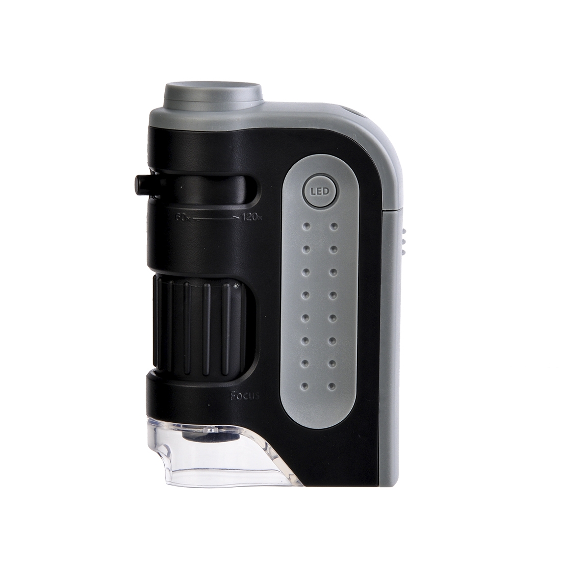 Microscope MicroBrite Plus 60x-100x Lentille en verre optique de microscope de poche éclairée par LED 