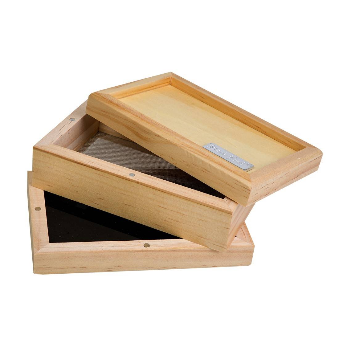 Petite boite en bois avec tamis -OObox