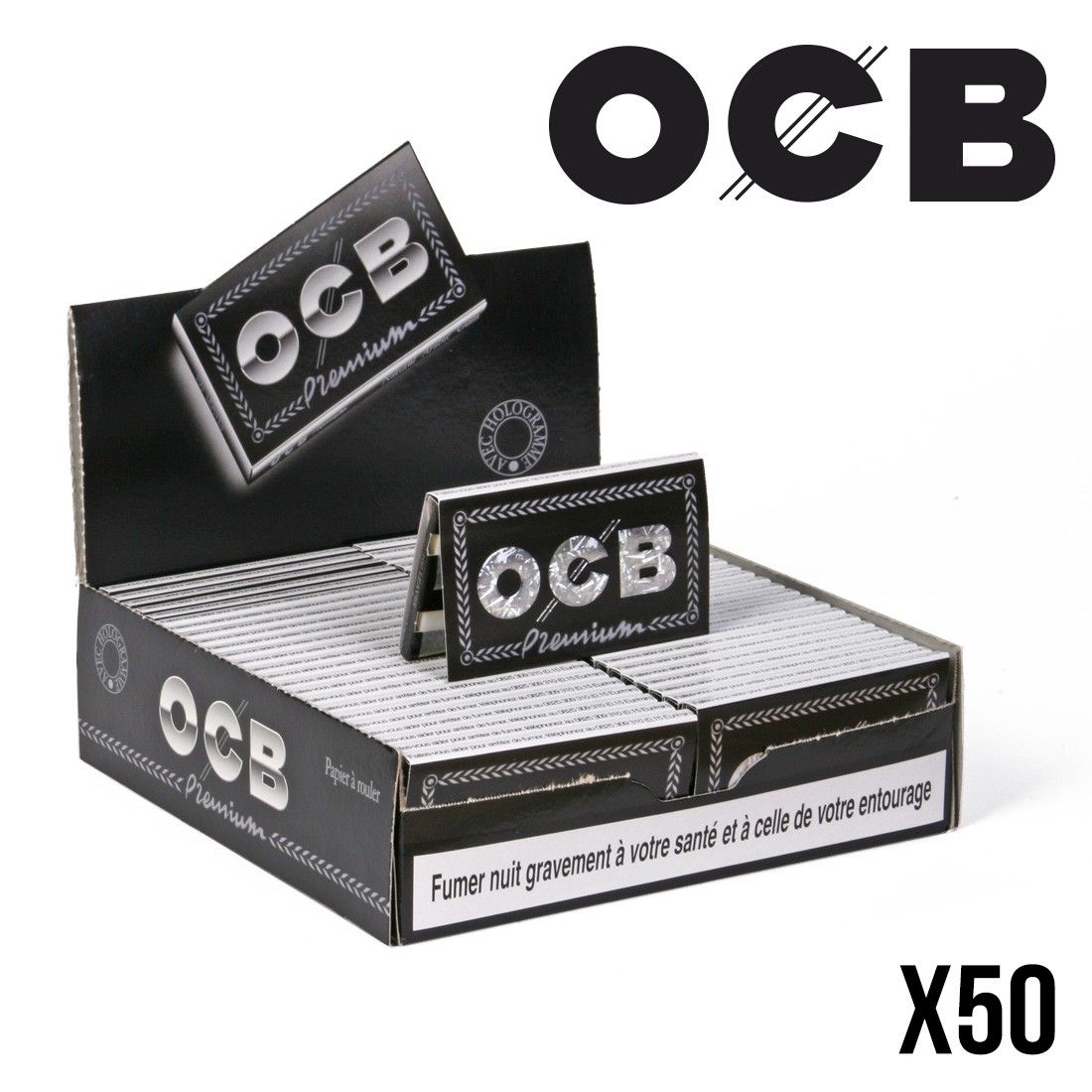 Lot de 25 Carnet Feuille à rouler - OCB Premium - 2500 feuilles :  : Hygiène et Santé