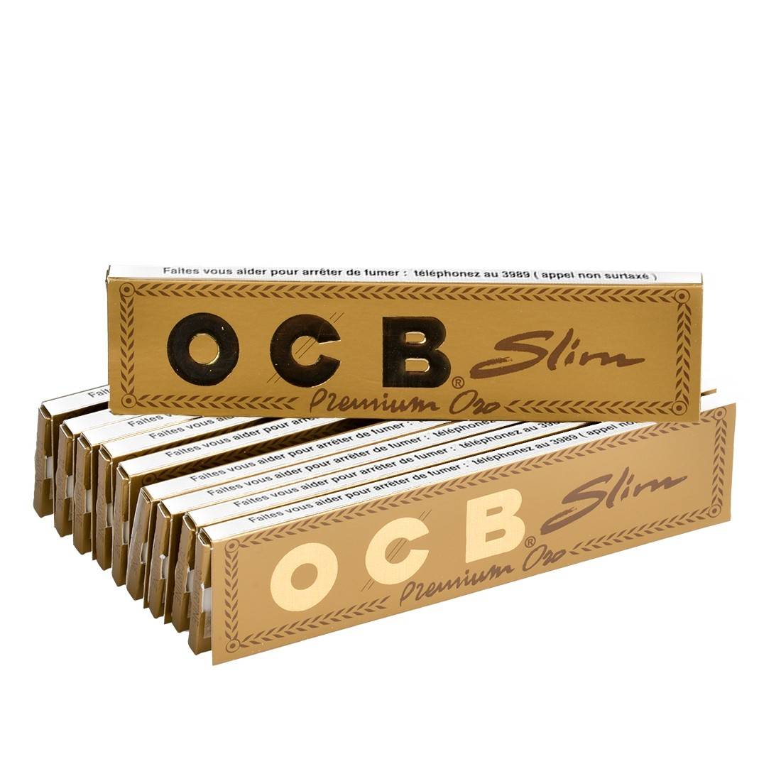 OCB Slim Or Gold or oro lot de 10 carnets de feuilles 