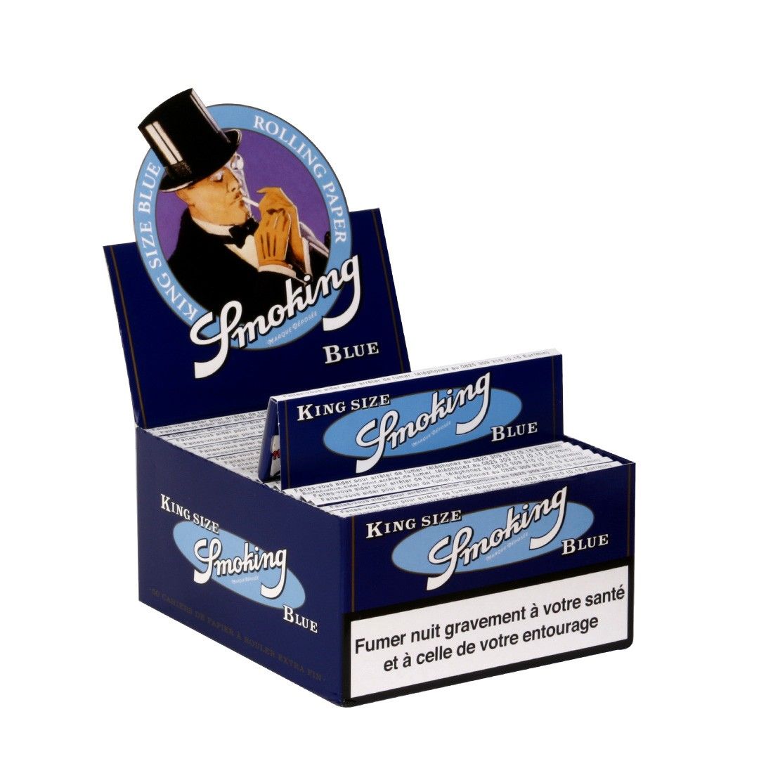 Smoking Master Extra Slim 2 boites de 50 carnets de feuille à rouler 