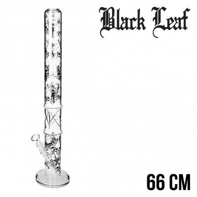 BANG EN VERRE BLACK LEAF SKULLS TWIST ICE 66CM