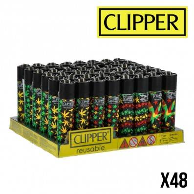 CLIPPER JAMAICAN LEAF PATTERN X48
