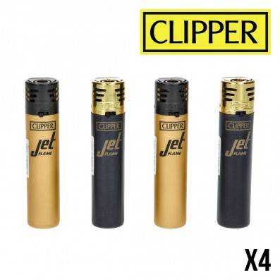 CLIPPER JET BLACK AND GOLD X4