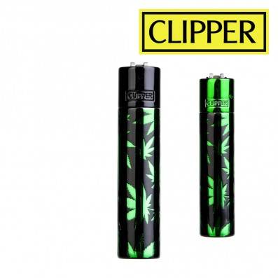 [DESTOCK] CLIPPER METAL GREEN LEAF