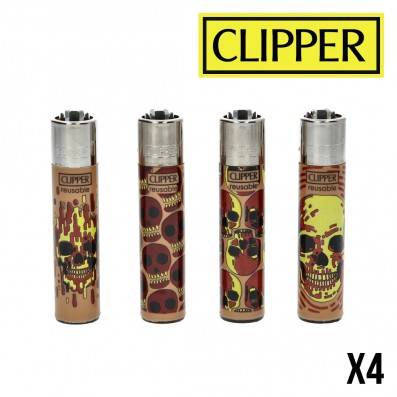 CLIPPER SKULL FIRE BEIGE X4