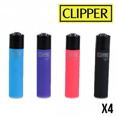 CLIPPER SOFT COLOR BLACK X4