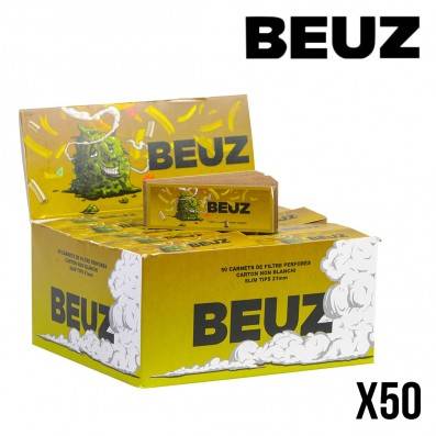 FILTRES CARTON BEUZ PERFORES BROWN ED. SPECIALE BUDS X50