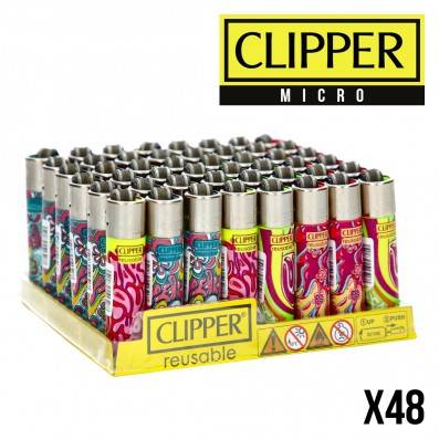 MICRO CLIPPER GLOSSY HIPPIE X48
