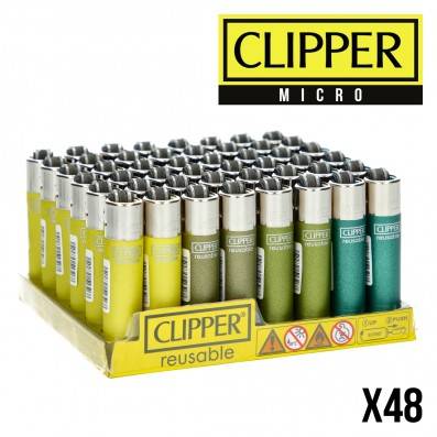 MICRO CLIPPER METALLIC GREEN X48