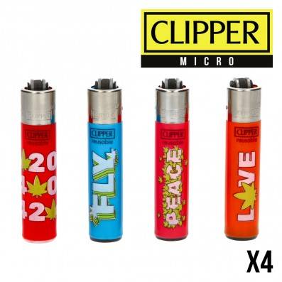 MICRO CLIPPER MUSH WORDS X4