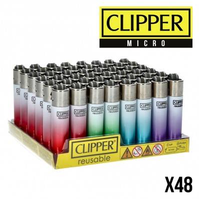 MICRO CLIPPER WHITE CRYSTAL GRADIENT X48