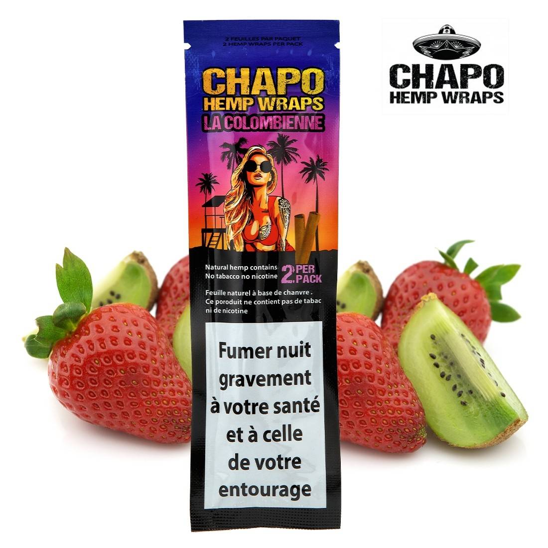 Blunt sans tabac Chapo La Colombienne - Dispo chez S Factory !