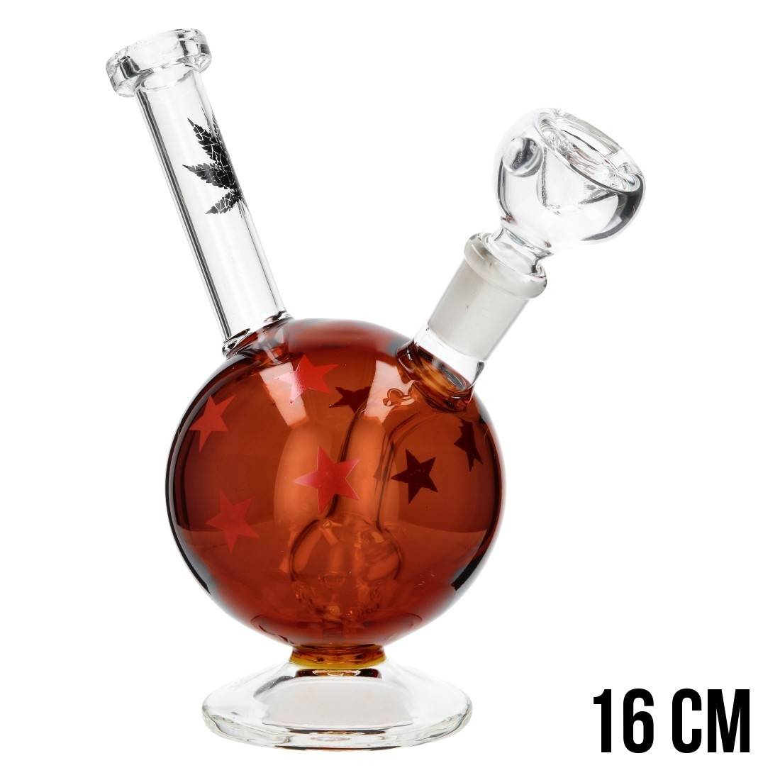 boule en verre suspendue 10 cm - vase en verre porte- bougie décor plant