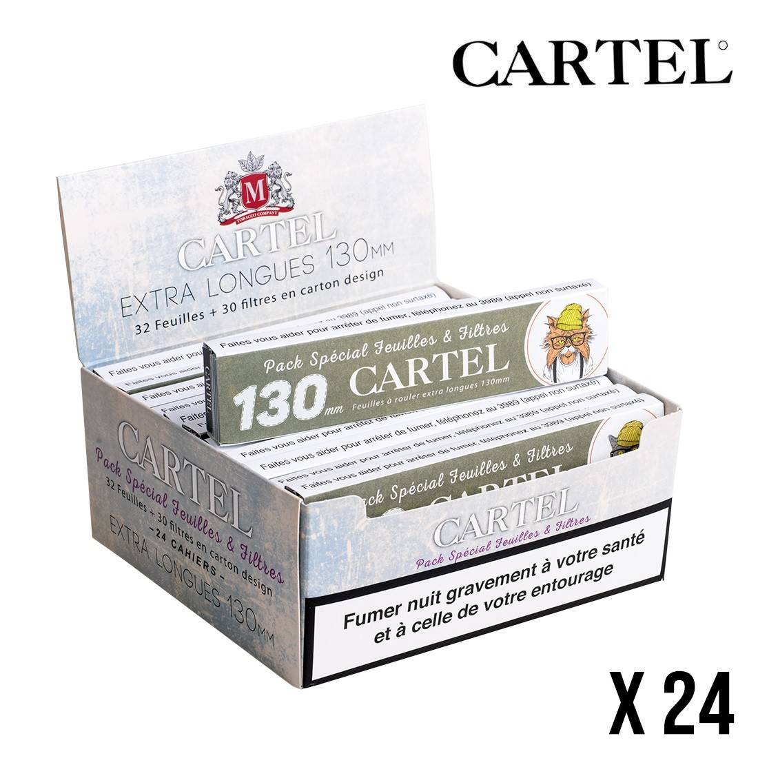Cartel Feuilles Extra Longues + Tips x24, disponible sur S Factory !