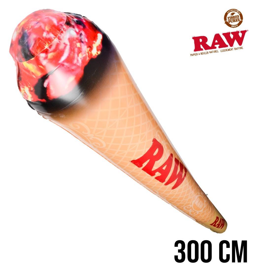 Cône RAW XXL, cône gonflable 300 Cm, disponible sur S Factory !