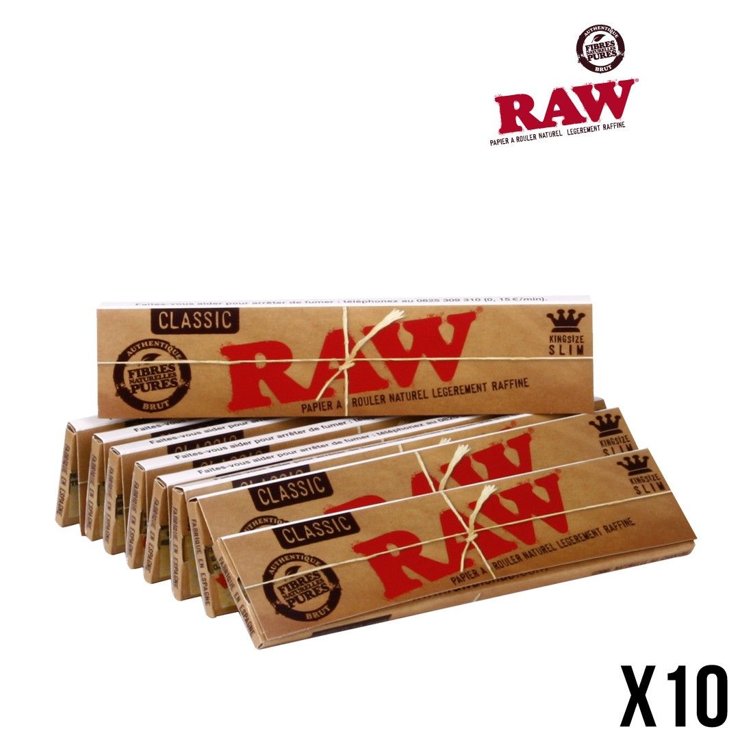 Raw Feuille à rouler slim x 50