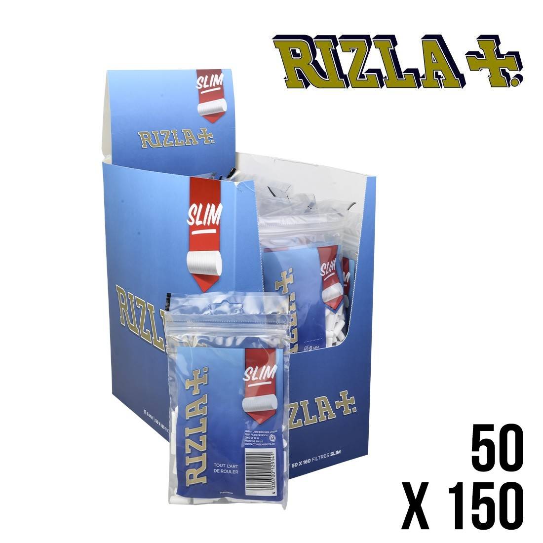 200 Filtres de Cigarettes à Rouler Slim 6 mm avec Sachet Zip Refermable -  Cdiscount Au quotidien