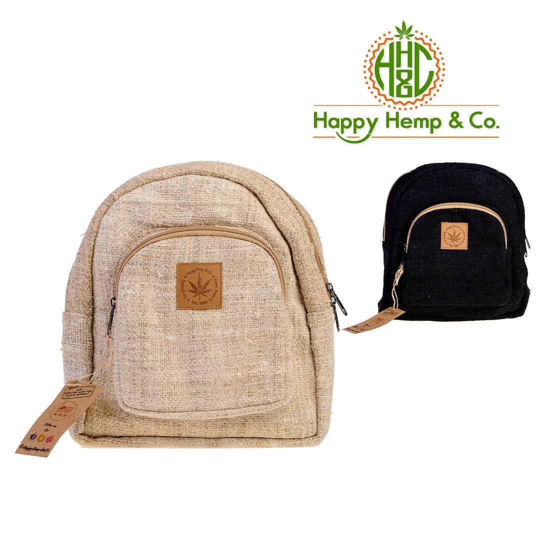 Mini sac à dos Happy Hemp and Co - Dispo en 2 coloris chez S Factory !