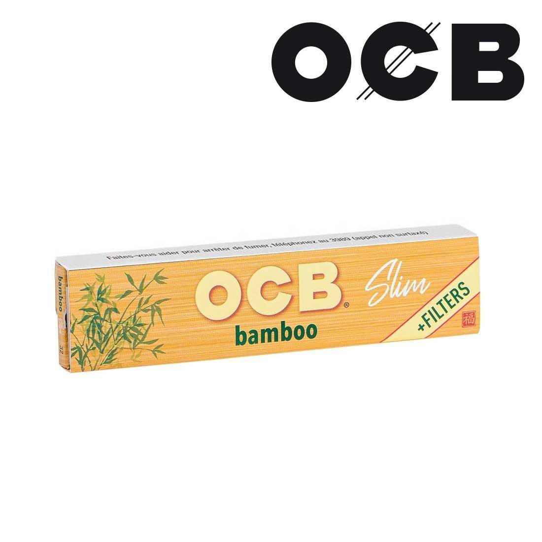 Feuille à rouler OCB Bamboo King Size Slim + Filtres (carton