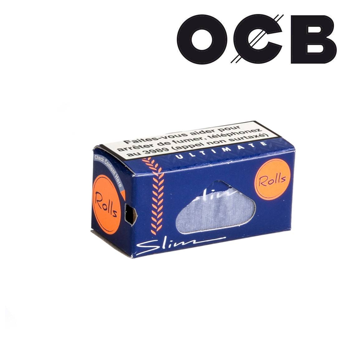 OCB Slim Rolls Ultimate x 6 Rouleau neuf dans le carton d'origine 