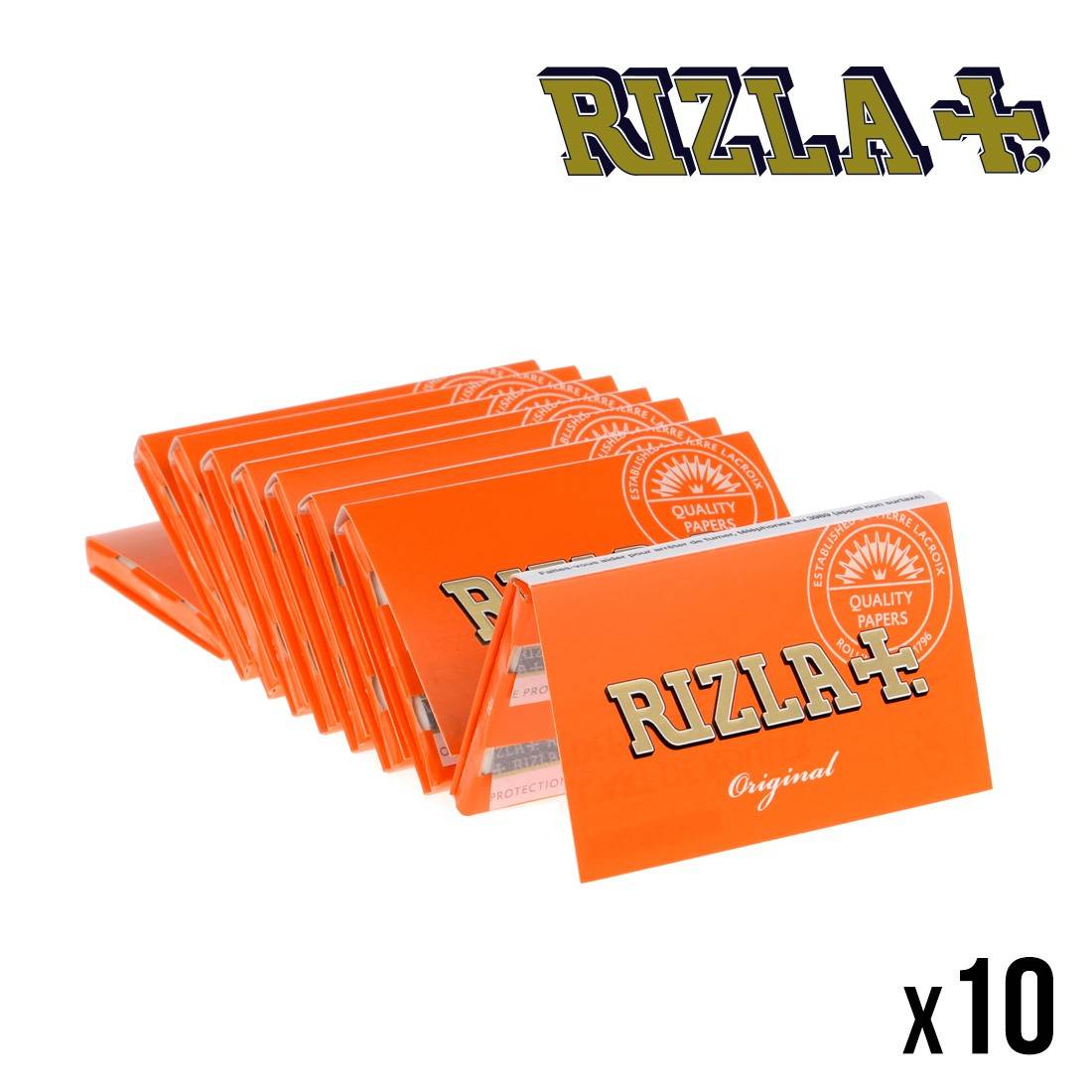 Filtres Rizla + Regular x10 boites - 12,00€