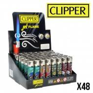 CLIPPER JET ROMANTIC SKULLS 2 X48