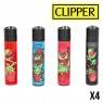 CLIPPER EVIL PLANTS X4