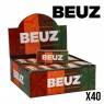 FILTRES CARTON BEUZ PERFORES BROWN WIDE X40