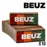 FILTRES CARTON BEUZ PERFORES BROWN WIDE X10