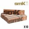 SMOKING SMK SLIM BROWN X10