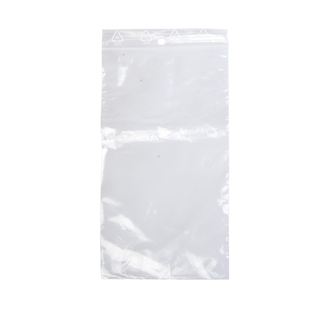 Sachet plastique zip transparent 50 microns